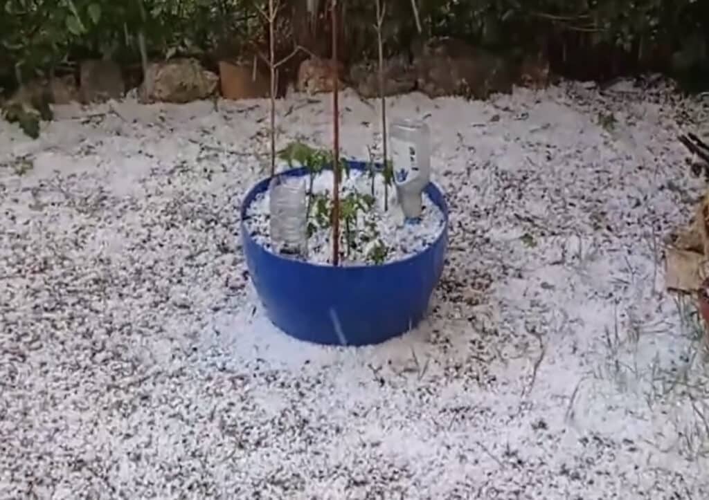Météo : un violent orage de grêle frappe le Nord du Gard ce vendredi