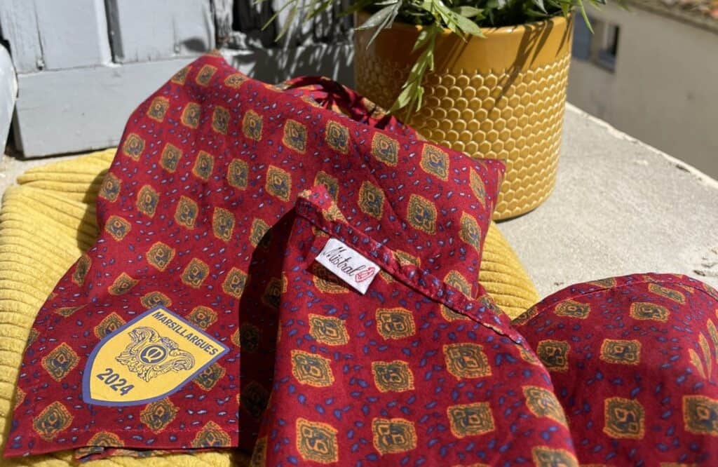 Hérault : un bandana collector pour faire rayonner la fête votive de Marsillargues