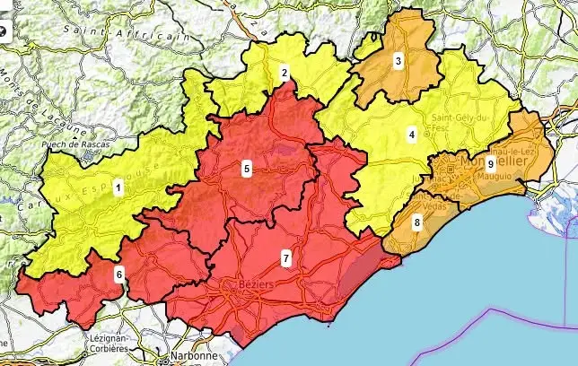 Hérault : risque incendie très élevé sur certaines zones du département