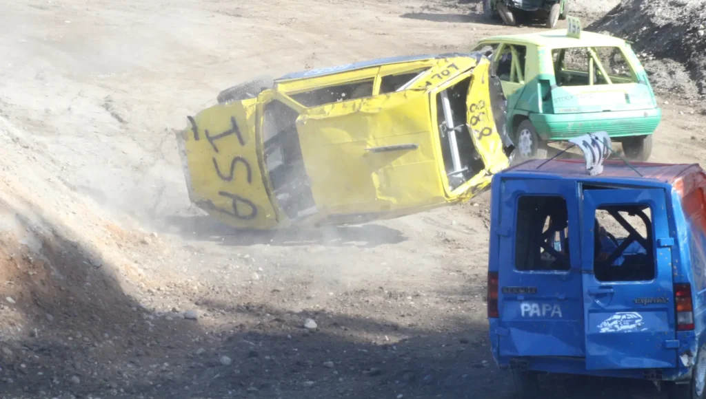 Course de Stock Cars à Fournès