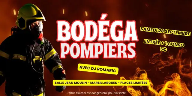 Marsillargues : Les sapeurs-pompiers vous invitent à leur première bodéga !
