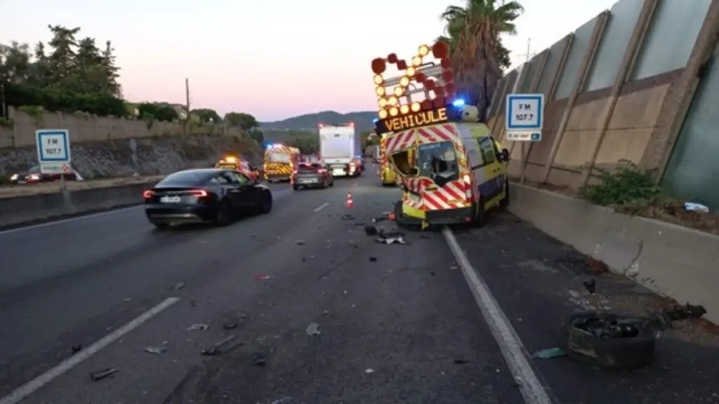 Accident Véhicule Vinci Autoroutes
