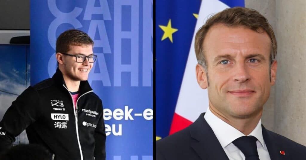 Sport : Alexis Lebrun affronte Emmanuel Macron à l’Élysée