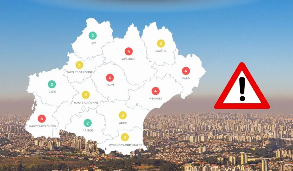 Occitanie : alerte à la pollution dans plusieurs départements