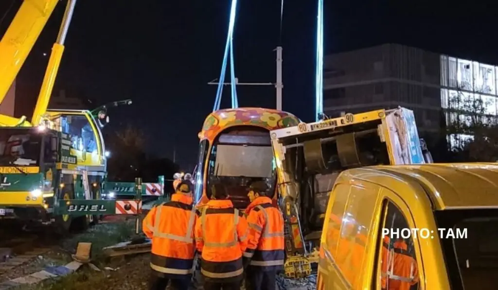 Montpellier : déraillement d’un tramway après un accident, circulation rétablie