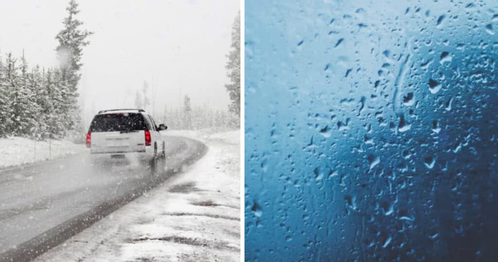 pluie neige météo