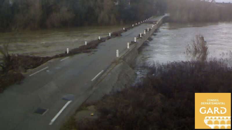 Météo : des routes et ponts toujours fermés ce vendredi matin dans le Gard