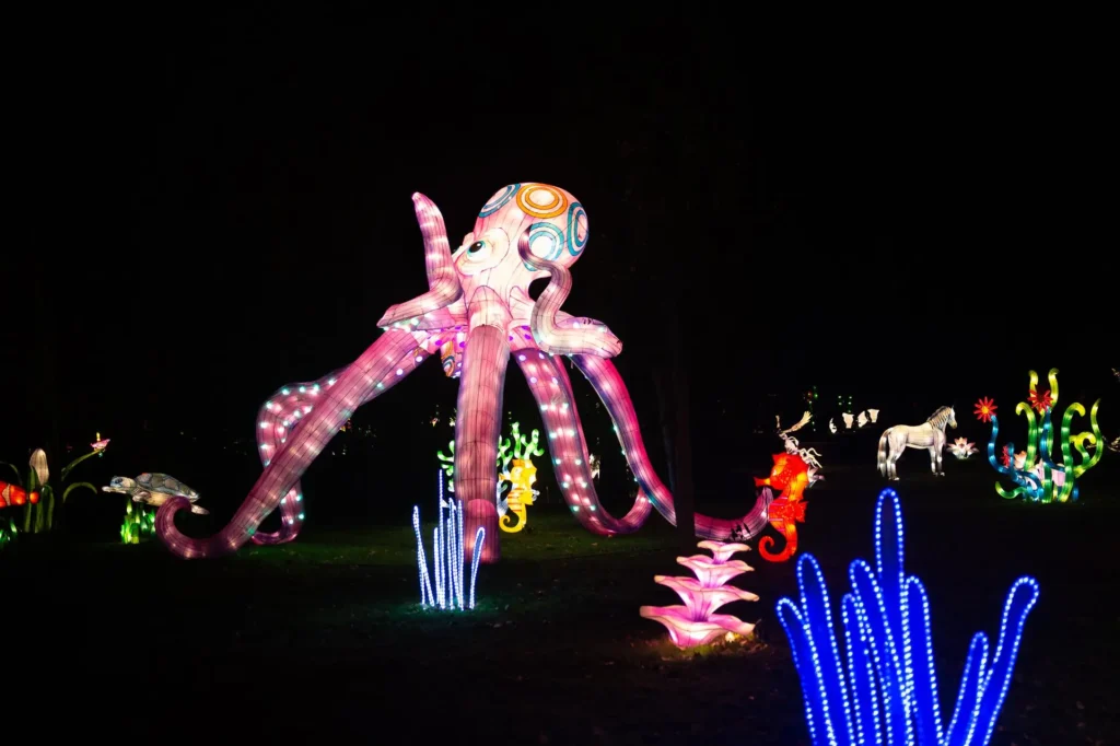 Montpellier : la féerie continue lors de l’Odyssée lumineuse au château de Flaugergues
