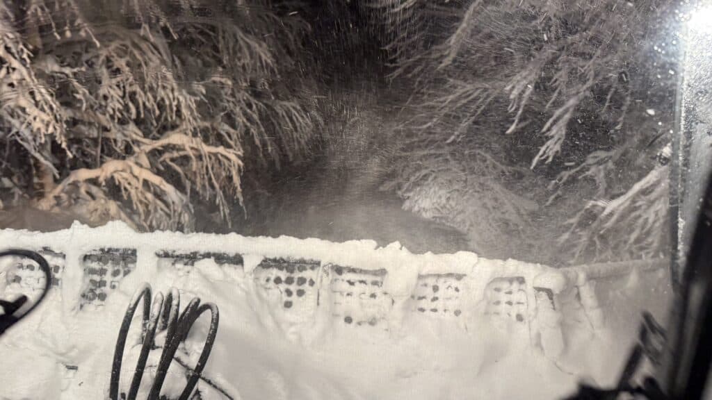 Météo : en direct de la station de ski Alti Aigoual à bord de la dameuse  !