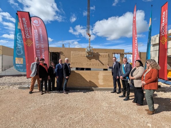 Petite Camargue : une nouvelle cuisine centrale, un projet durable et local