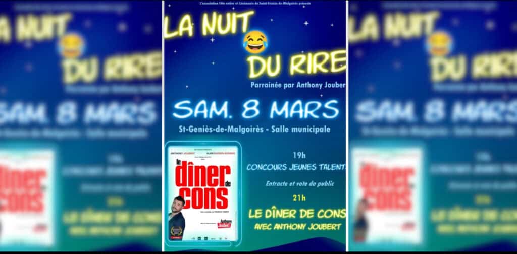 Gard : Anthony Joubert en spectacle à Saint-Geniès-de-Malgoirès le 8 mars
