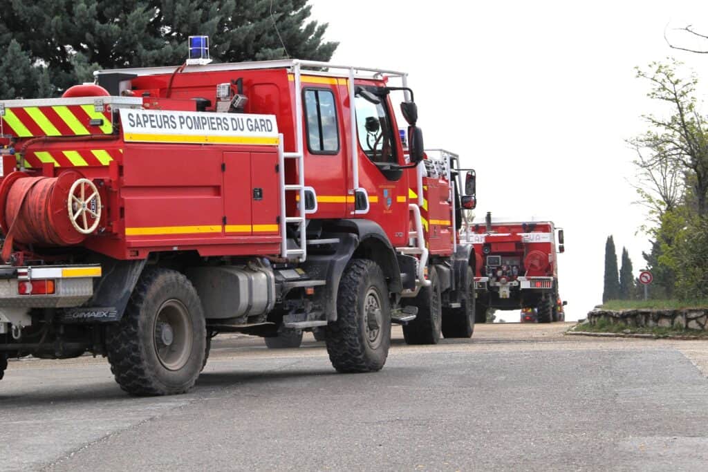 Gard : un incendie de végétation en cours à Colognac