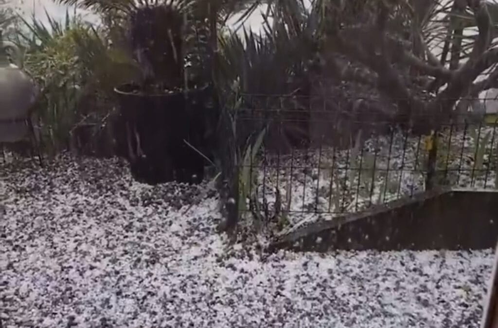 Météo : des orages de grêle frappent l’Occitanie ce samedi, les images