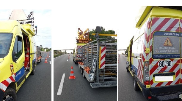 Vinci Autoroutes : un nouveau véhicule d’intervention percuté ce mardi matin