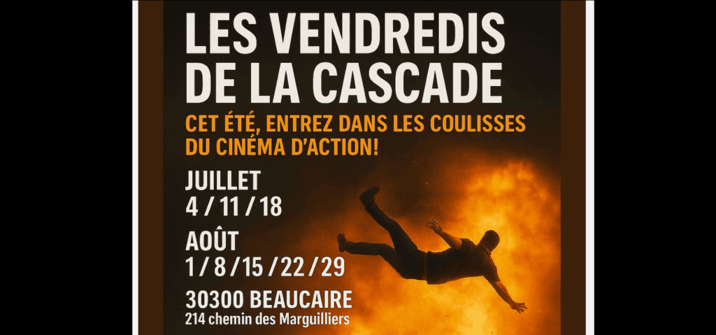 Gard : un été spectaculaire avec Les Vendredis de la Cascade