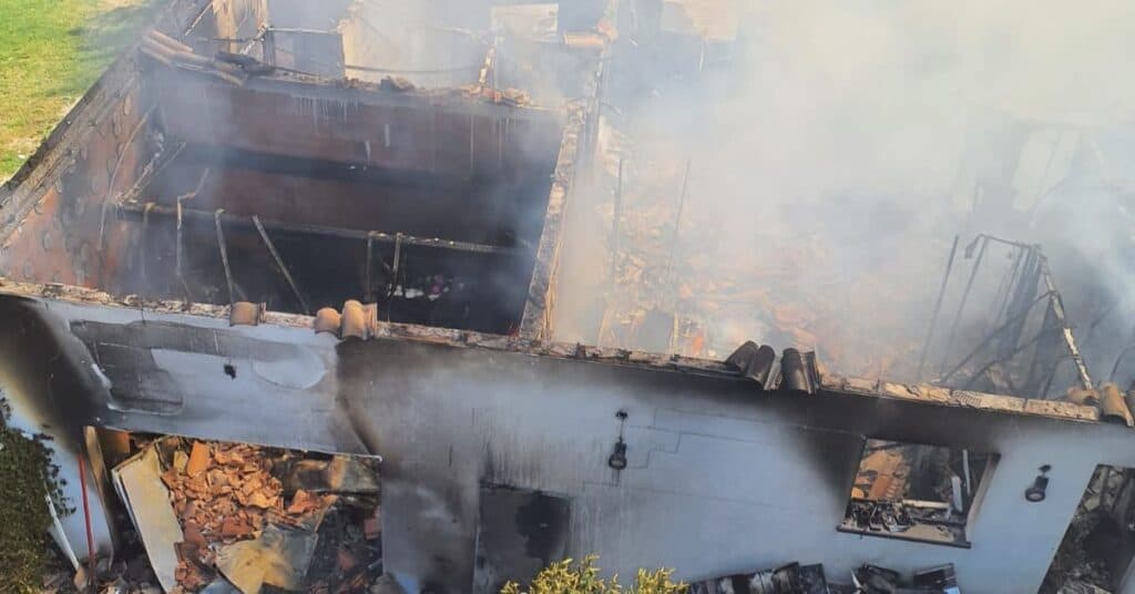 Gard : une maison de 130m² ravagée par les flammes dans cette commune