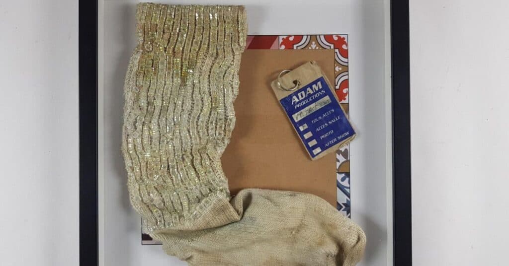 Nîmes : une chaussette de scène de Michael Jackson aux enchères ce samedi