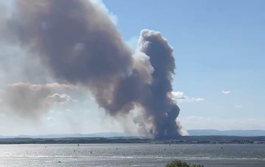 Hérault : nouvel incendie important en cours de mardi près de Pézenas
