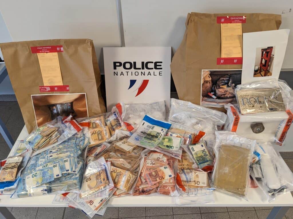 Toulouse : 6,8 kg de cocaïne et 137 000 € saisis lors du démantèlement d’un trafic de drogue