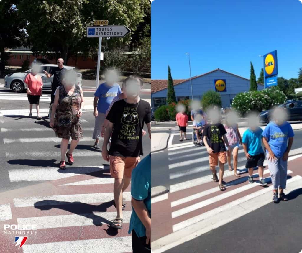Albi : une journée dédiée à la sécurité piétonne pour les personnes en situation de handicap mental