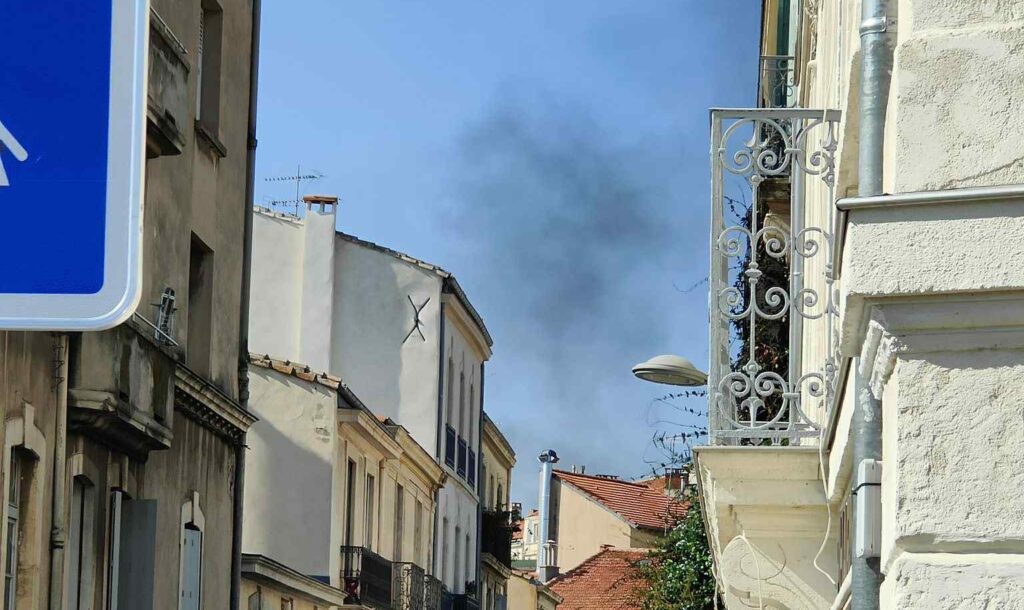 Montpellier : fumée visible ce vendredi depuis la gare Saint-Roch