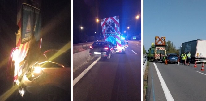 Vinci Autoroutes : un nouveau véhicule d’intervention percuté, le troisième en moins de 12 heures