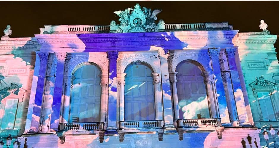 Montpellier : la première soirée de « Coeur de ville en Lumières » a illuminé l’Opéra