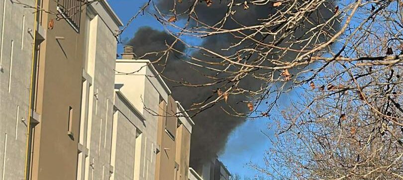 Béziers : incendie en cours dans un immeuble