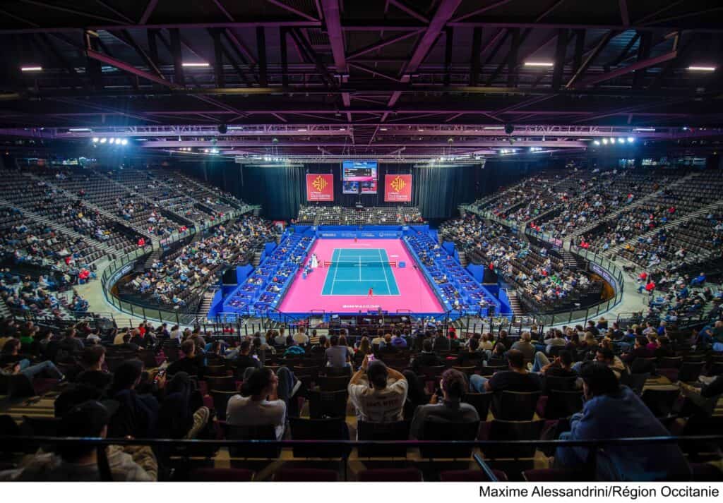 Hérault : la Sud de France arena accueille l’Open Occitanie du 1er au 8 février