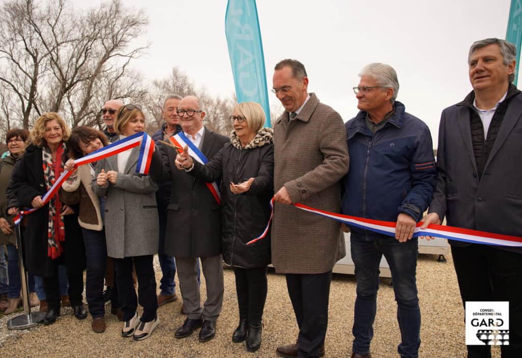 Gard : mise en service de la voie verte entre Saint‑Gilles et Vauvert