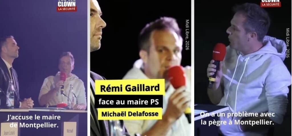 Municipales : Rémi Gaillard accule Michael Delafosse lors d’un débat