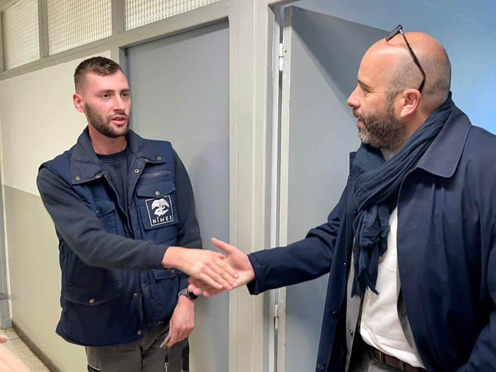 Nîmes : Vincent Bouget rencontre les agents de la ville dès 8h ce lundi