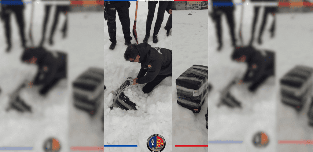 Pyrénées-Orientales : une saisie de tabac étonnante sous la neige