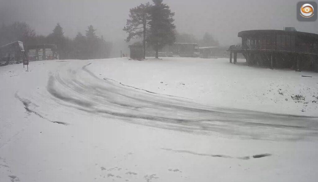 Météo : la neige tombe ce lundi matin en Occitanie, les images