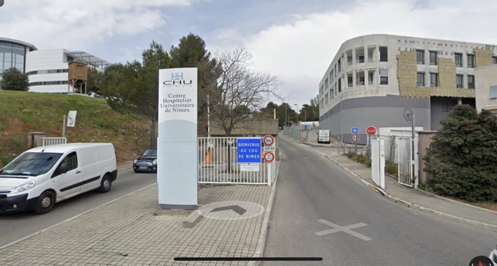 Nîmes : un homme retrouvé mort sur un parking du CHU