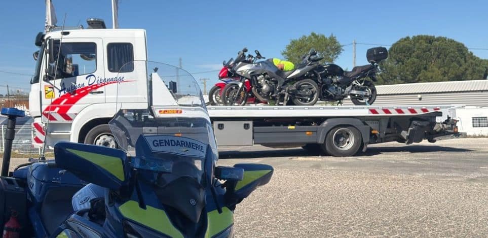 Gard : deux motards flashés à 144 et 172 km/h sur une route départementale