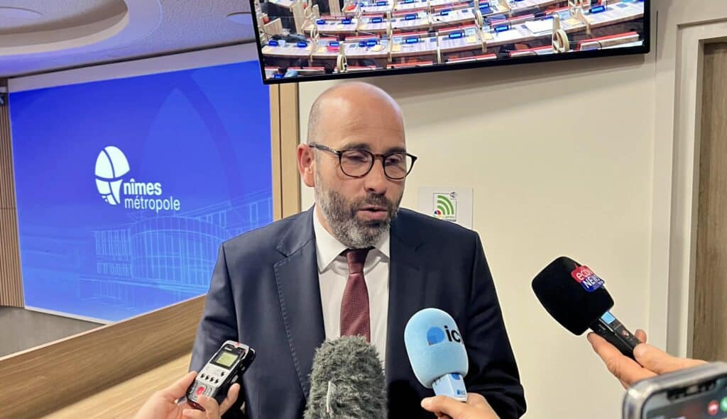 Nîmes Métropole : Vincent Bouget, maire de Nîmes, élu président