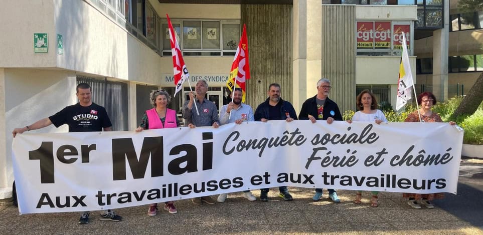 Montpellier : « une grave atteinte au droit des travailleurs », les syndicats vent debout contre la loi sur le 1er mai