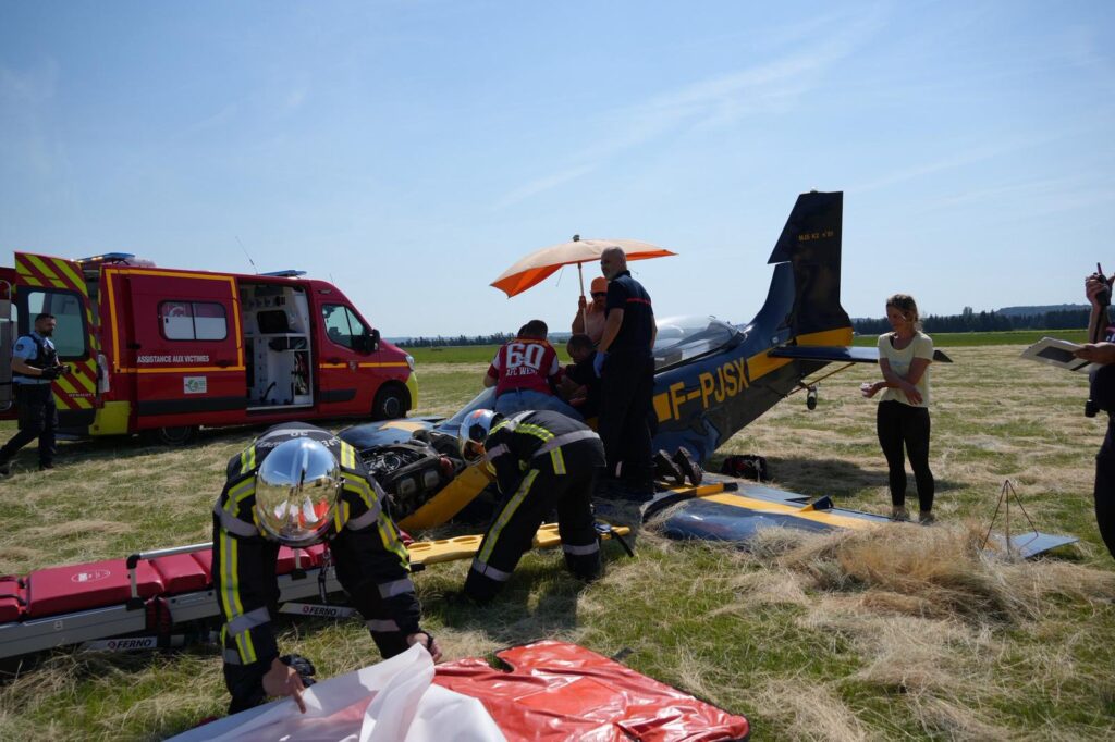 Gard : un homme de 92 ans et son chien secourus après le crash d’un aéronef