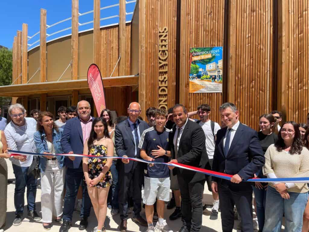 Lattes : le lycée Champollion inaugure sa Maison des lycéens, un nouveau lieu de vie pour les élèves